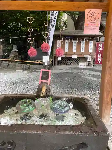 川越熊野神社の手水