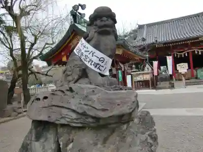 浅草神社の狛犬
