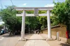 碑文谷八幡宮の鳥居