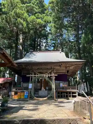 坪沼八幡神社の本殿・本堂