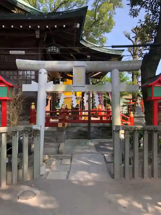 五方山熊野神社の鳥居