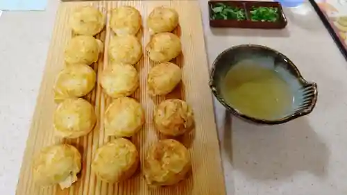 岩屋神社の食事