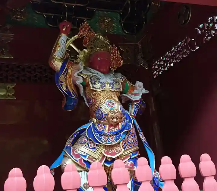 日光山輪王寺 大猷院の像