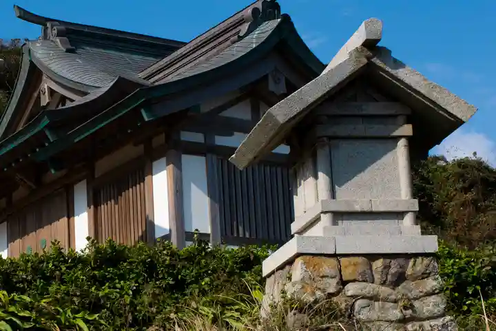 宗像大社沖津宮遥拝所の本殿・本堂