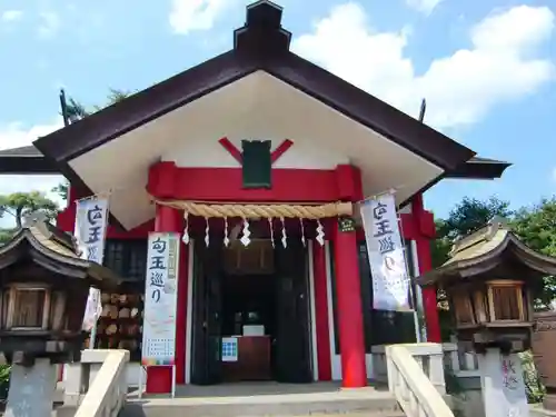 元郷氷川神社の本殿