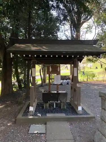 氷川神社の手水