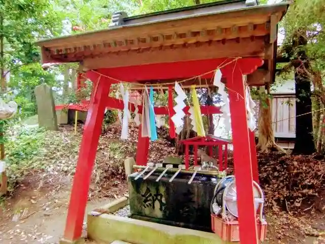 生實神社の手水舎