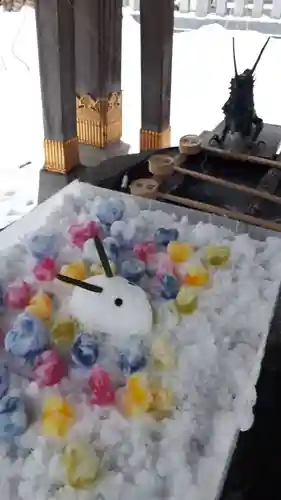 彌彦神社　(伊夜日子神社)の手水舎