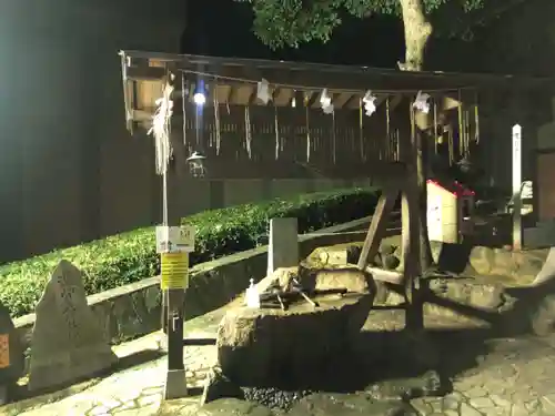 王子神社の手水舎