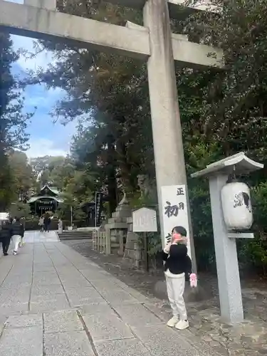 岡崎神社の初詣