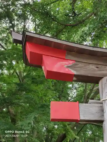 下総国三山　二宮神社の鳥居