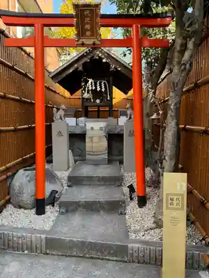 代沢稲荷の鳥居