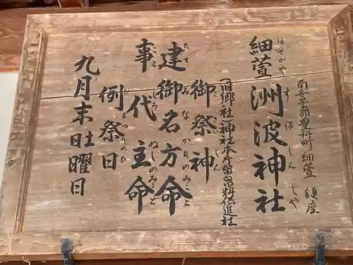 州波神社のその他建物