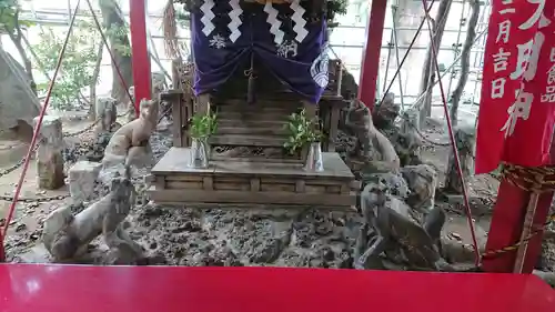 花園神社の狛犬