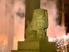 山家神社の狛犬