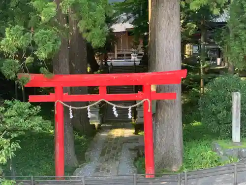 須山浅間神社の鳥居