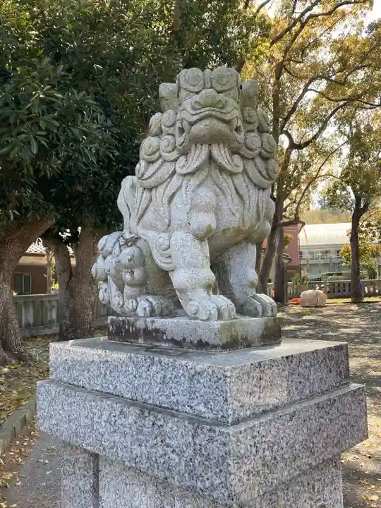 玉前神社の狛犬