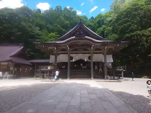 戸隠神社中社の本殿