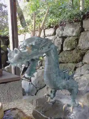 鷺森神社の手水舎