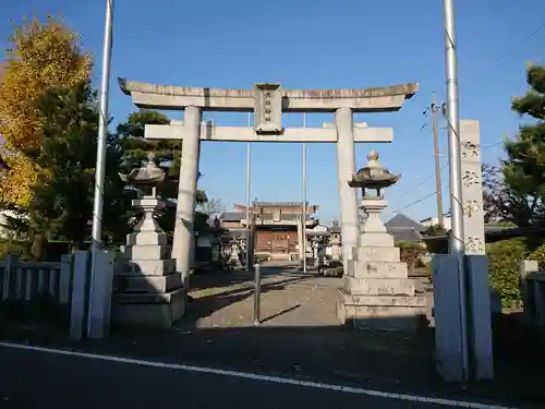 六所神社の鳥居