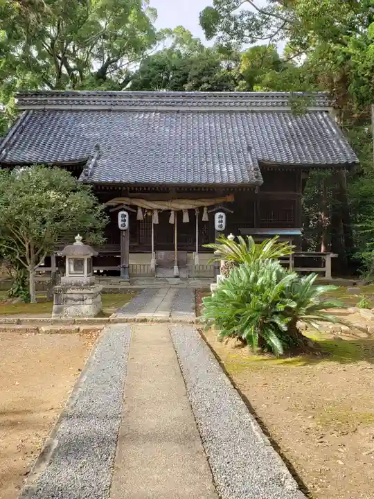 川津来宮神社の本殿・本堂