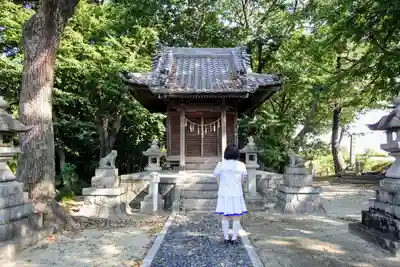 八幡社(矢作)の本殿・本堂