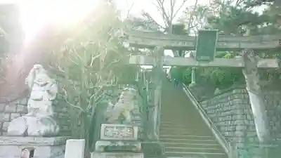 品川神社の鳥居