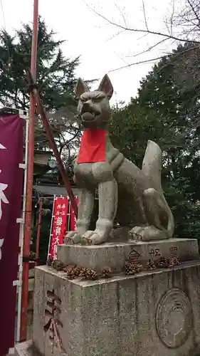 水稲荷神社の狛犬