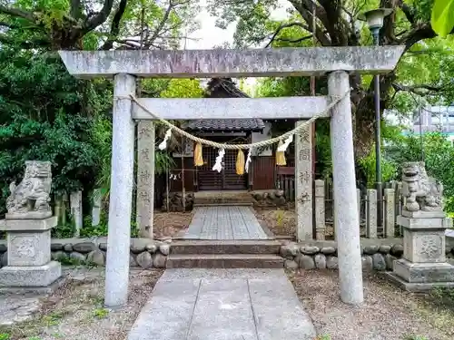 浅間社の鳥居