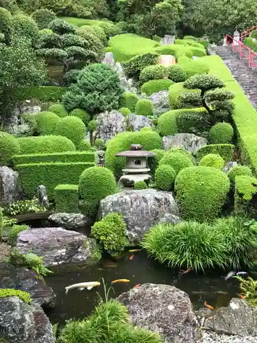 神峯寺の庭園