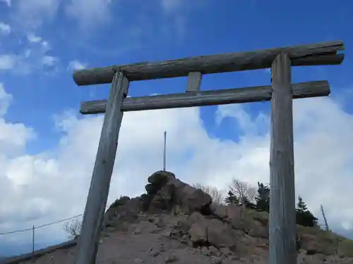 日光二荒山神社奥宮の鳥居