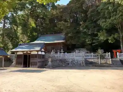 白川大歳神社の本殿・本堂