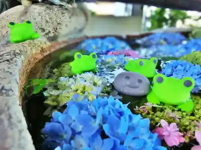 立志神社の手水舎