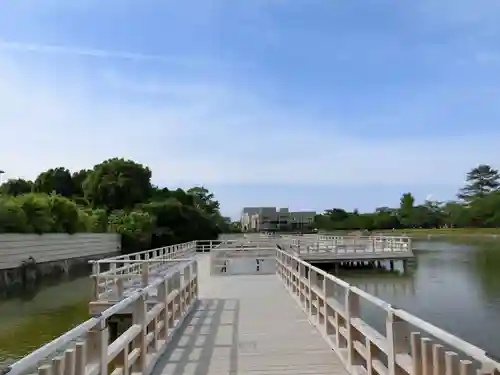 長岡天満宮の庭園