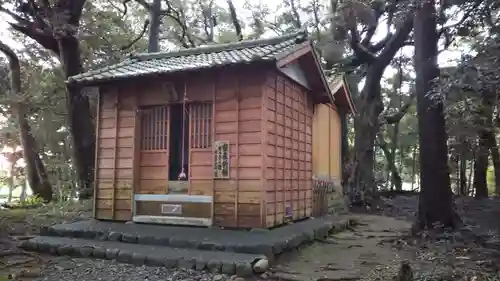 諏訪神社の本殿