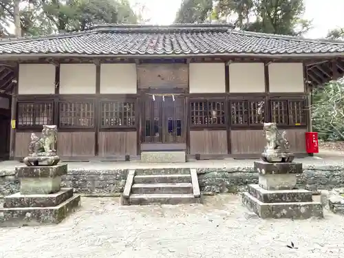神戸乃神社の本殿・本堂