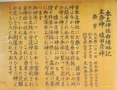 本土神社の{uncategorized: "未分類", other: "その他", undefined: "問題あり", building: "その他建物", grave: "お墓", sacred_gate: "鳥居", guardian: "狛犬", statue: "像", buddha: "仏像", history: "歴史", nature: "自然", garden: "庭園", animal: "動物", pagoda: "塔", temizu: "手水舎", mountain_gate: "山門・神門", sanctuary: "本殿・本堂", subordinate: "末社・摂社", art: "芸術", scenery: "景色", jizo: "地蔵", ema: "絵馬", goshuin: "御朱印", omikuji: "おみくじ", items: "授与品その他", amulet: "お守り", goshuincho: "御朱印帳", eats: "食事", festival: "お祭り", votive_dance: "神楽", shichigosan: "七五三参", wedding: "結婚式", experience: "体験その他", initially: "初詣", around: "周辺", anti_infection: "感染症対策"}