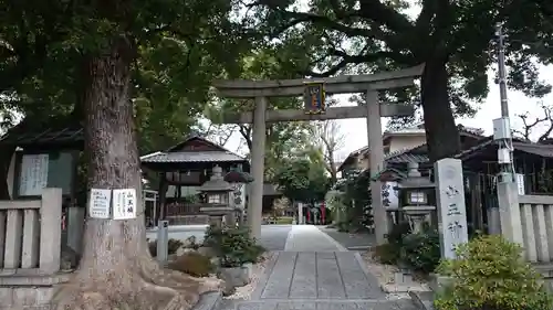 山王神社の鳥居