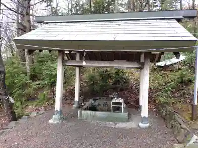 足寄神社の手水舎