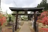 川田神社の鳥居