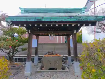 天神社(木曽川町内割田)の手水舎