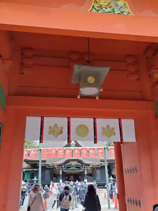 香取神宮の山門・神門