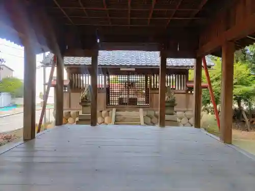 十二柱社（多気中町）の本殿・本堂