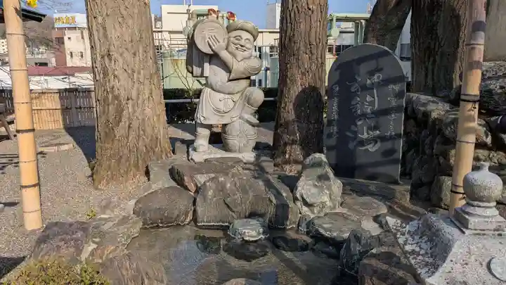 温泉神社〜いわき湯本温泉〜の像