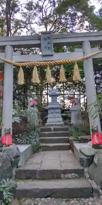 白笹稲荷神社の鳥居