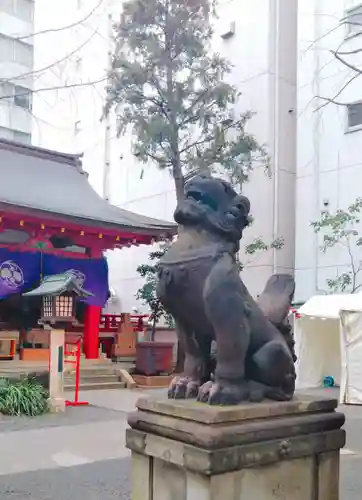 日本橋日枝神社の狛犬