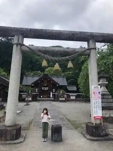 神明宮の鳥居