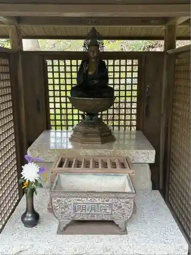 明月院の仏像