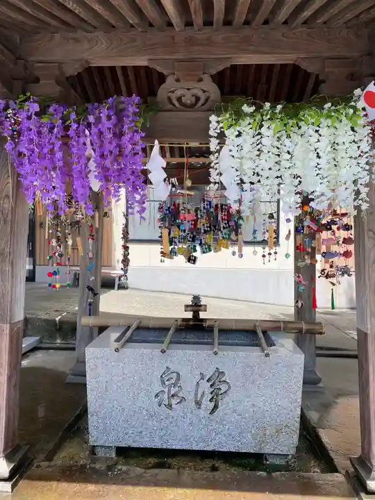 五泉八幡宮の手水舎