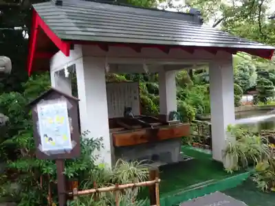 米之宮浅間神社の手水舎